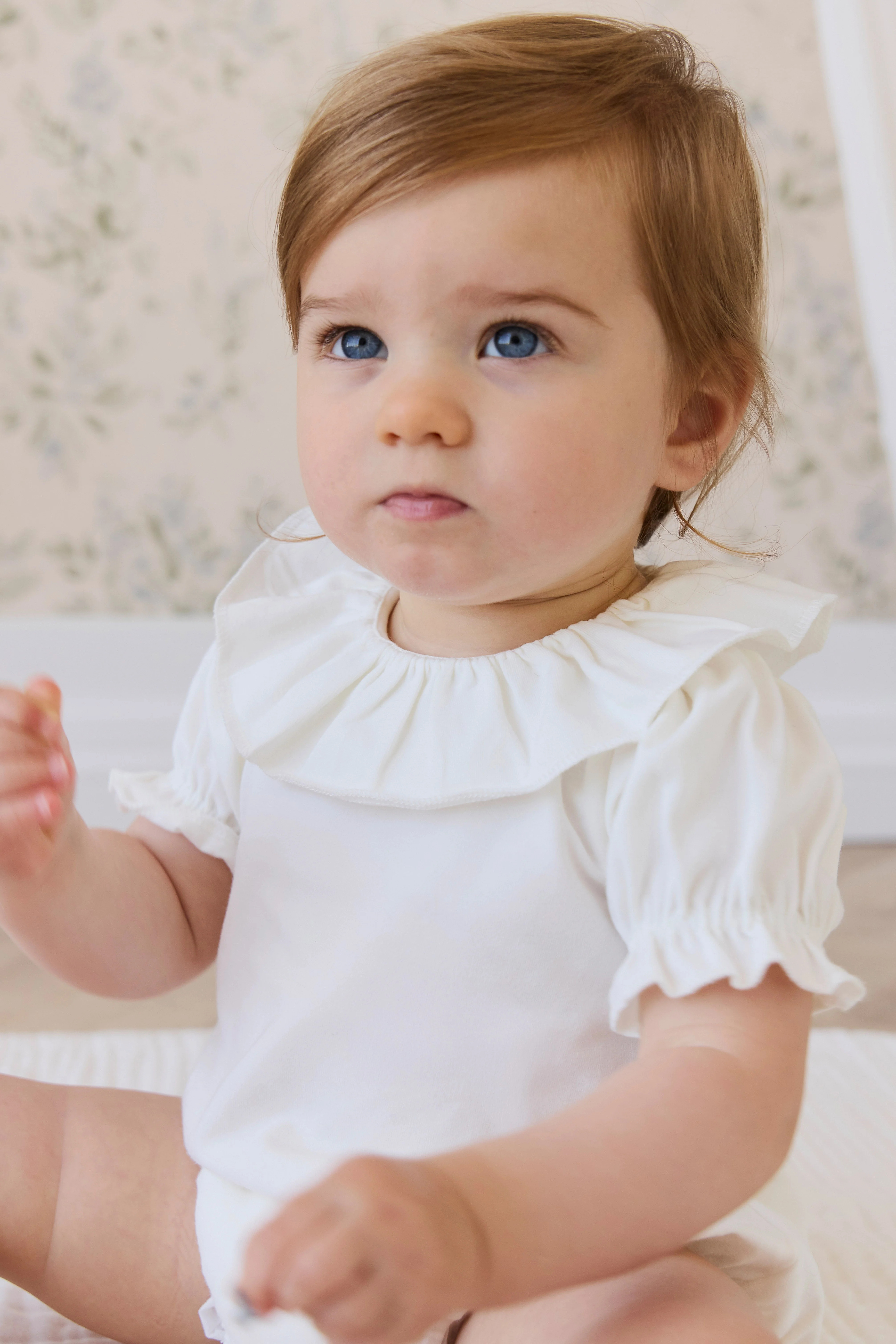 Pima Cotton Livvy Bodysuit-Parchment | Jamie Kay