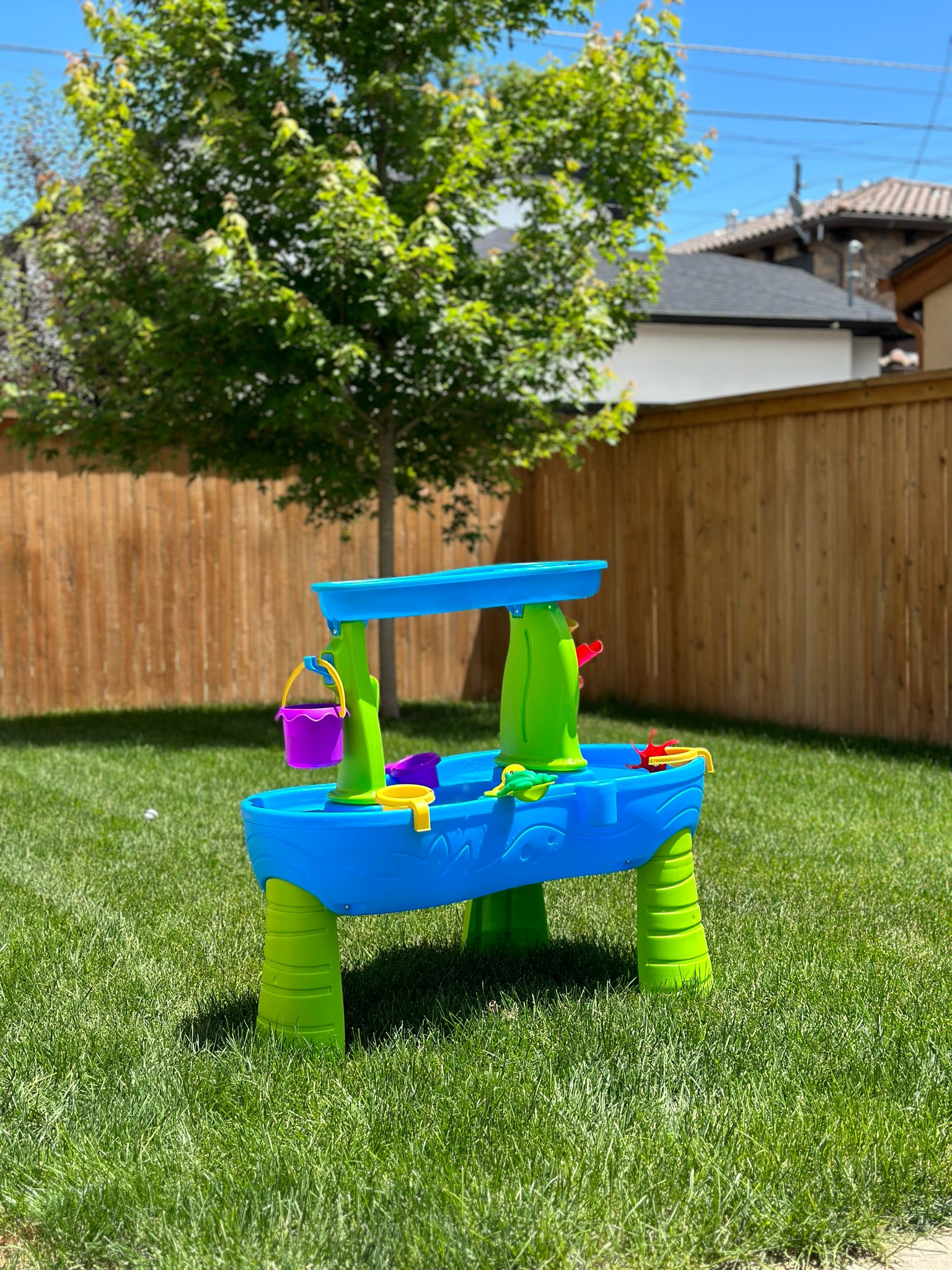 New splash table and cover!