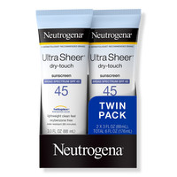 Neutrogena Ultra Sheer Dry Touch Sunscreen SPF 45 Twin Pack | Ulta