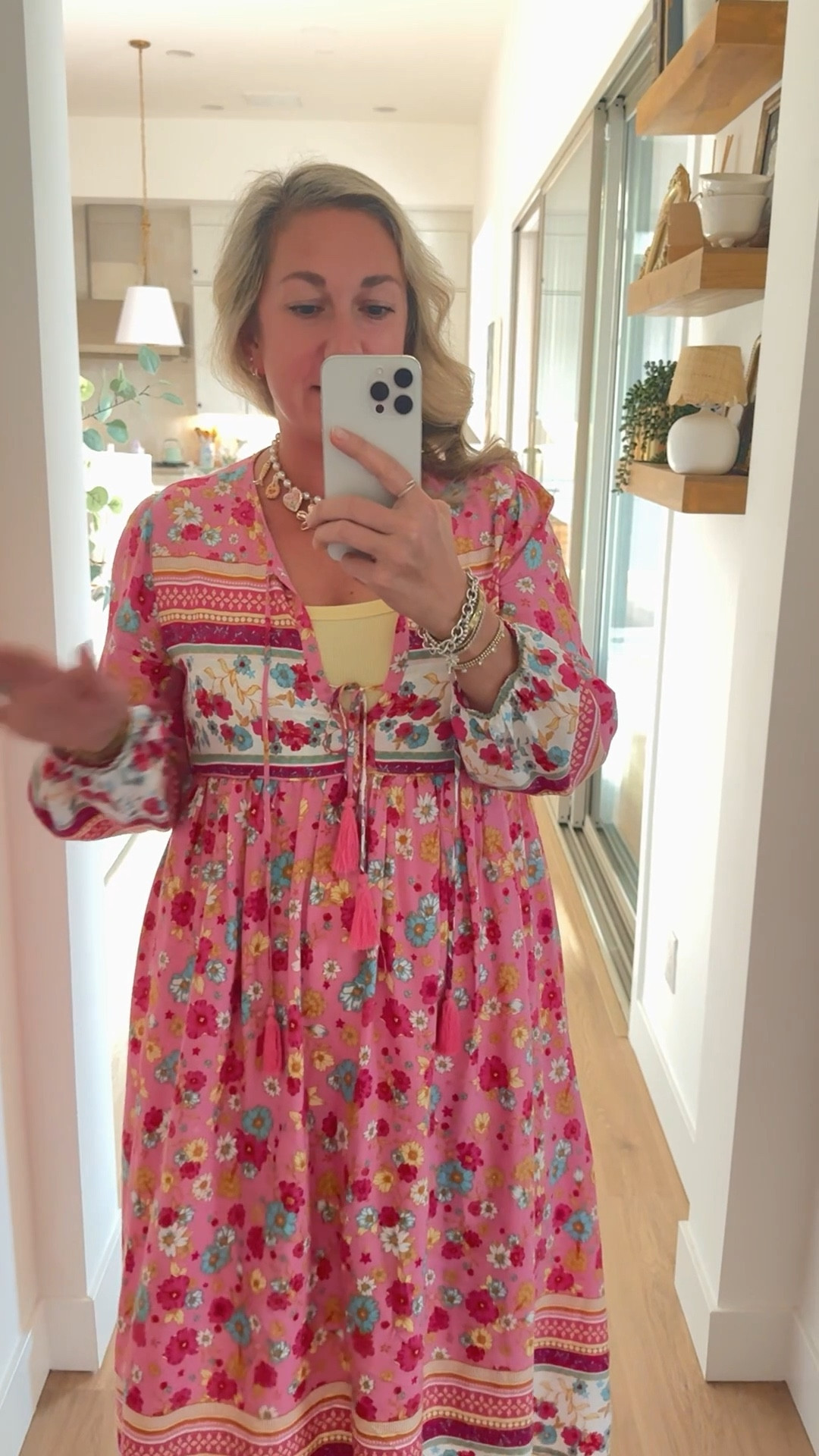 The most comfortable dress that’s perfect for transitioning into spring! It comes in so many colors and runs TTS! Amazon dress, Amazon fashion, spring dress, budget friendly fashion, colorful dress 

#LTKOver40 #LTKSeasonal #LTKWatchNow