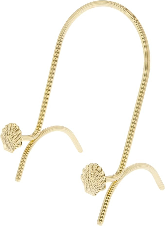 Amazon.com: Bard's Brass Metal Easel Stand, Seashell, 5.75" H x 3.75" W x 3" D (For 6" - 9" Plate... | Amazon (US)