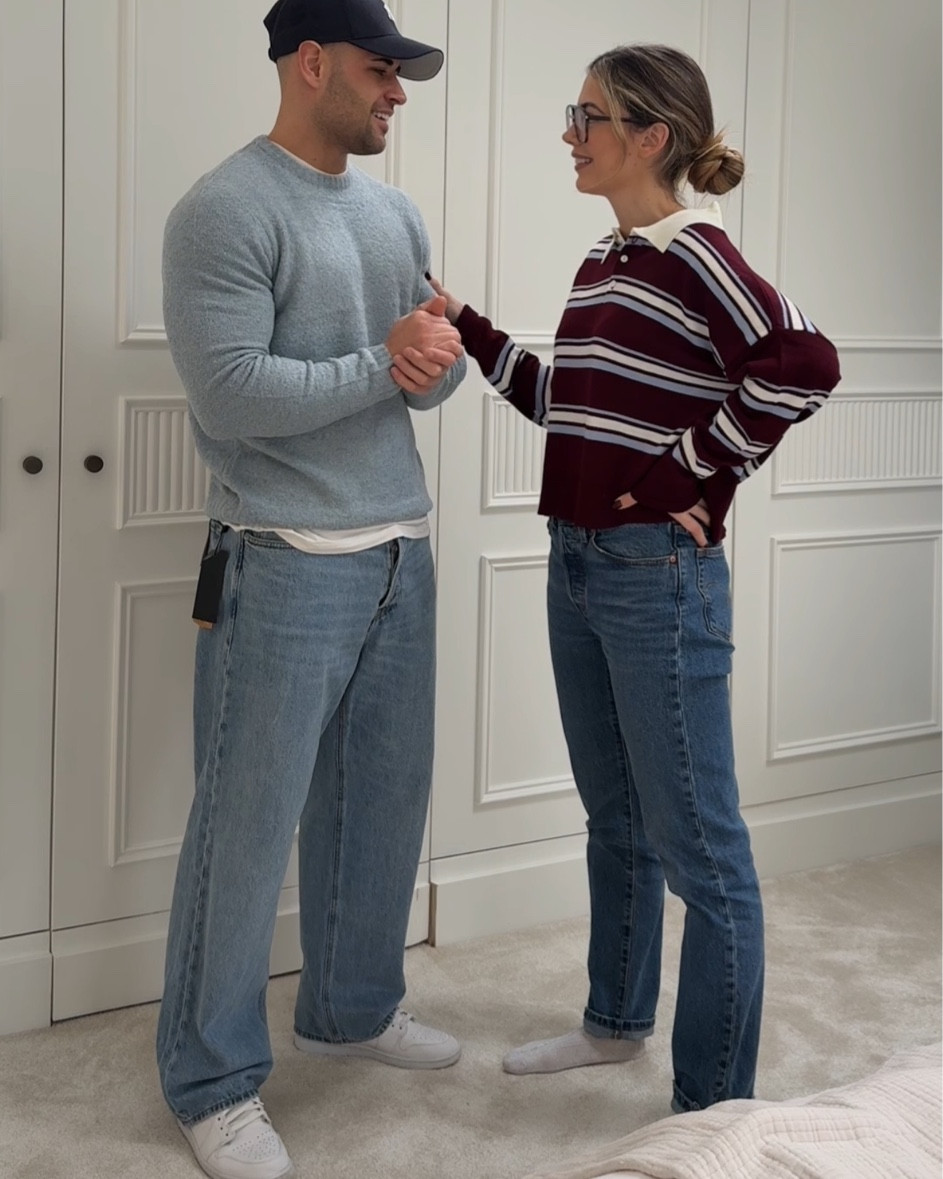 Styling Kieran ✨ wears a large jumper but was slightly small 

#LTKmens #LTKuk #LTKeurope