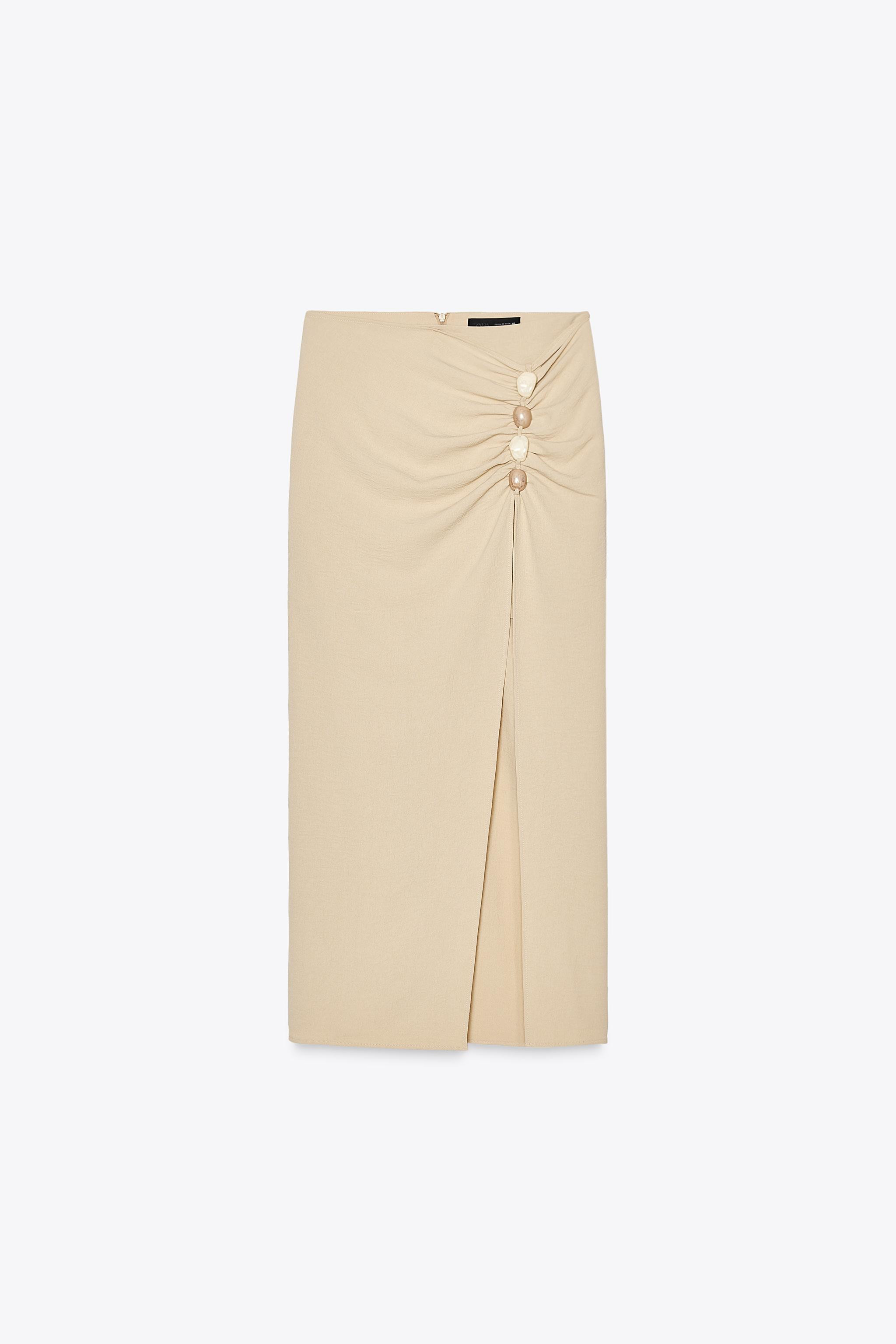 BEADED SARONG SKIRT | Zara US