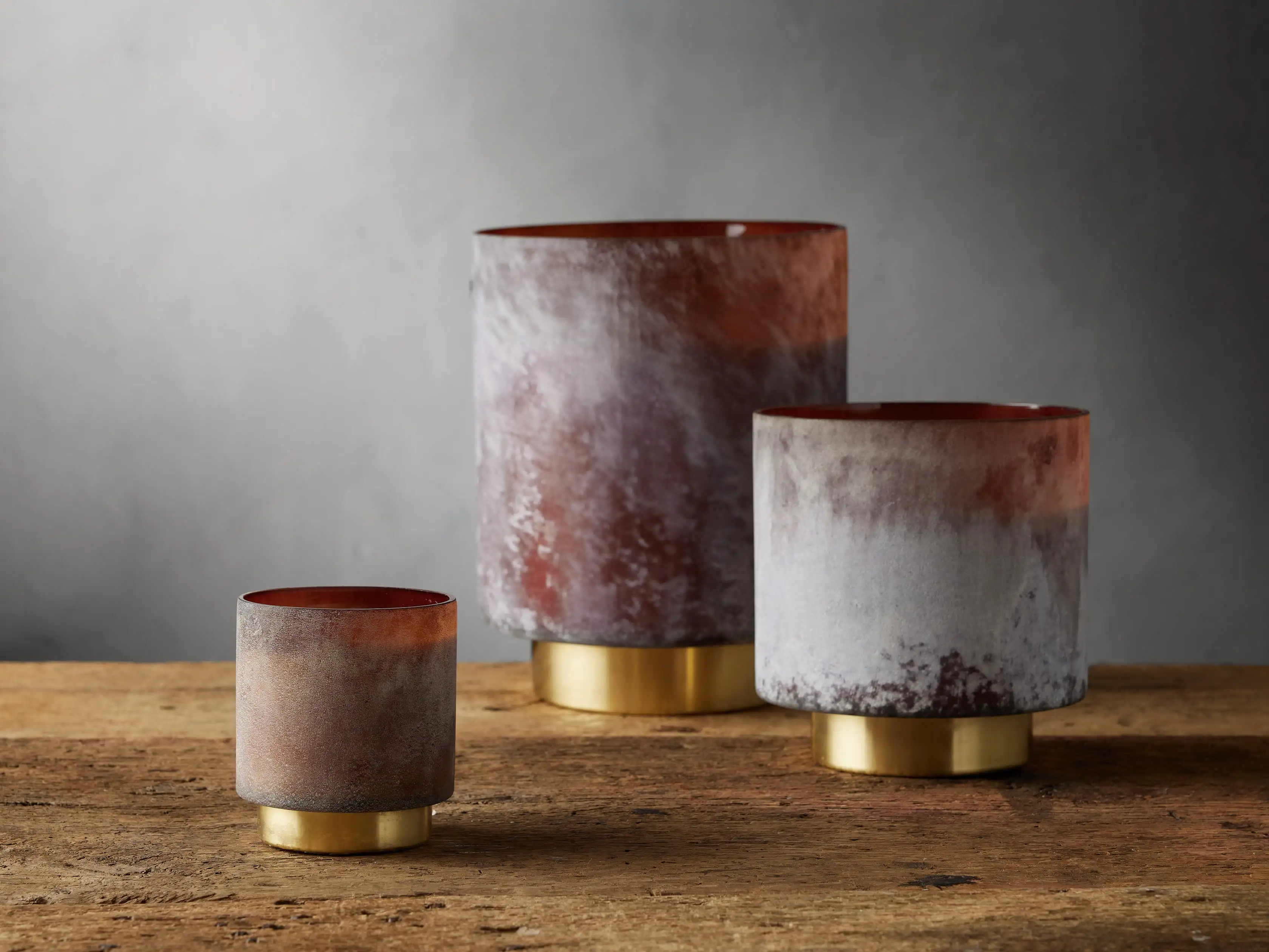 Retreat Spice Vanilla Oakwood Candle | Arhaus