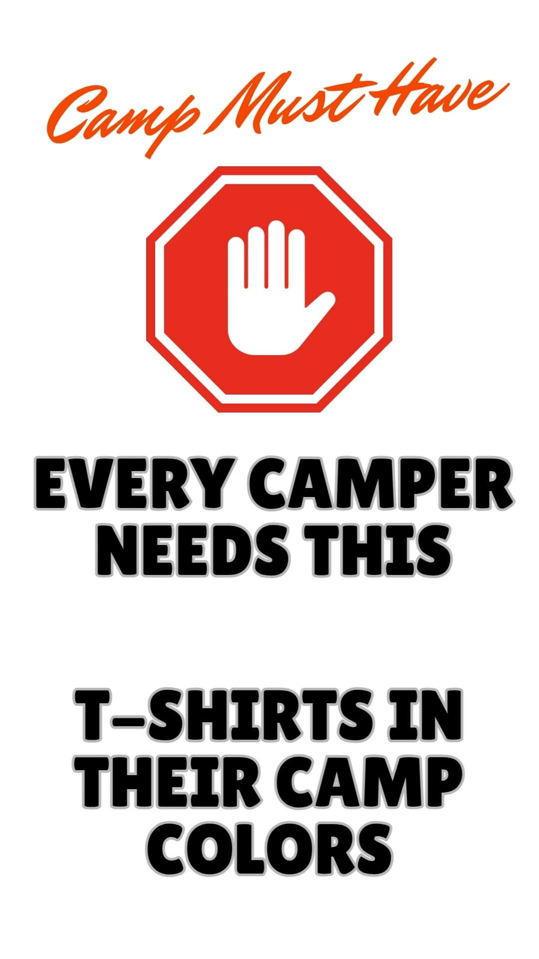 Every kid at every camp needs t-shirts in their camp colors and Walmart is my go-to spot for this.  They have every color at the best prices.  

 #LTKmomlife #LTKKids