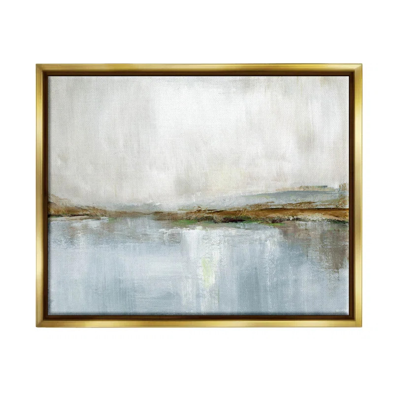 " Cloudy Abstract Landscape Scene " by Nan Painting Print | Wayfair North America