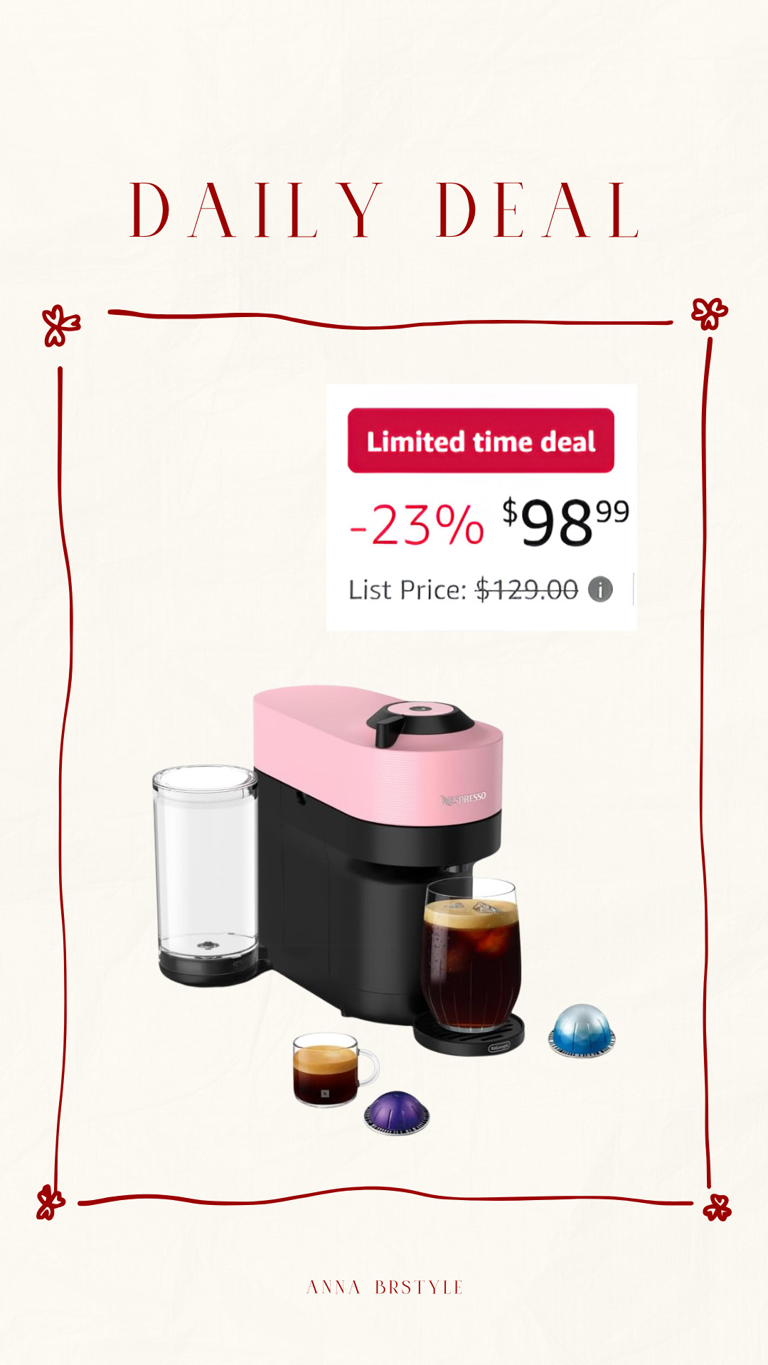 Amazon deals, coffee machine sale, nespresso machine sale, coffee maker 

 #LTKSaleAlert