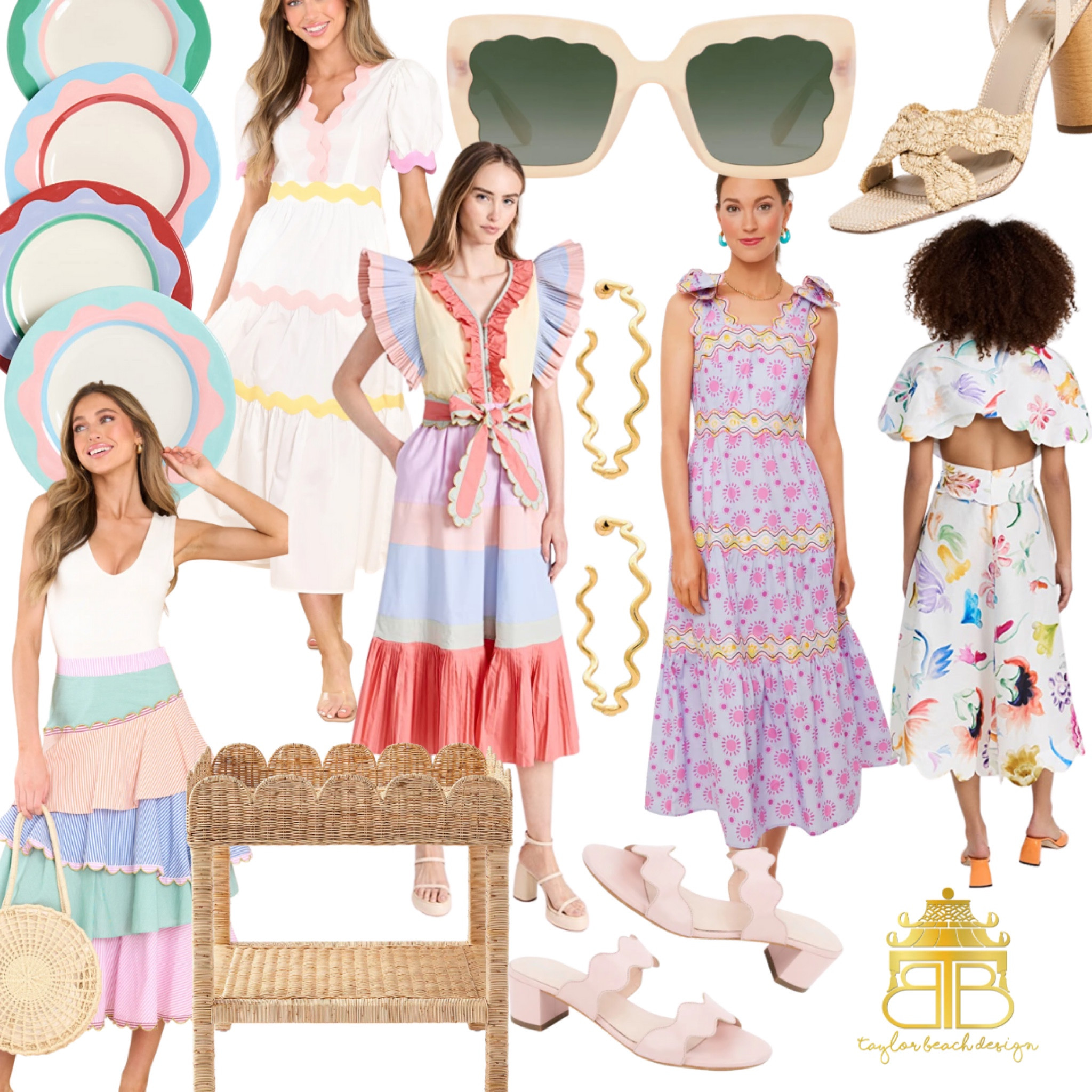 Embrace the WAVE!  Whether it be a scallop or wavy edge, we are here for it!  Shop some of our favorites here: 

Pastel | Sunglasses | Jute | Raffia | Wicker | Rattan | Table | Nightstand | Powder Blue | Baby Blue| Scallop | Wavy | Scalloped | Wave | Wavey | Dress | Sundress | Casual | Dressy | Sandals | Heels | Jute Rug | Home Decor | Light Fixture | Statement Jewelry | CeliaB | Tabletop | Pink | Seashell | Skirt | Beach Vacation

#LTKstyletip #LTKSeasonal #LTKhome