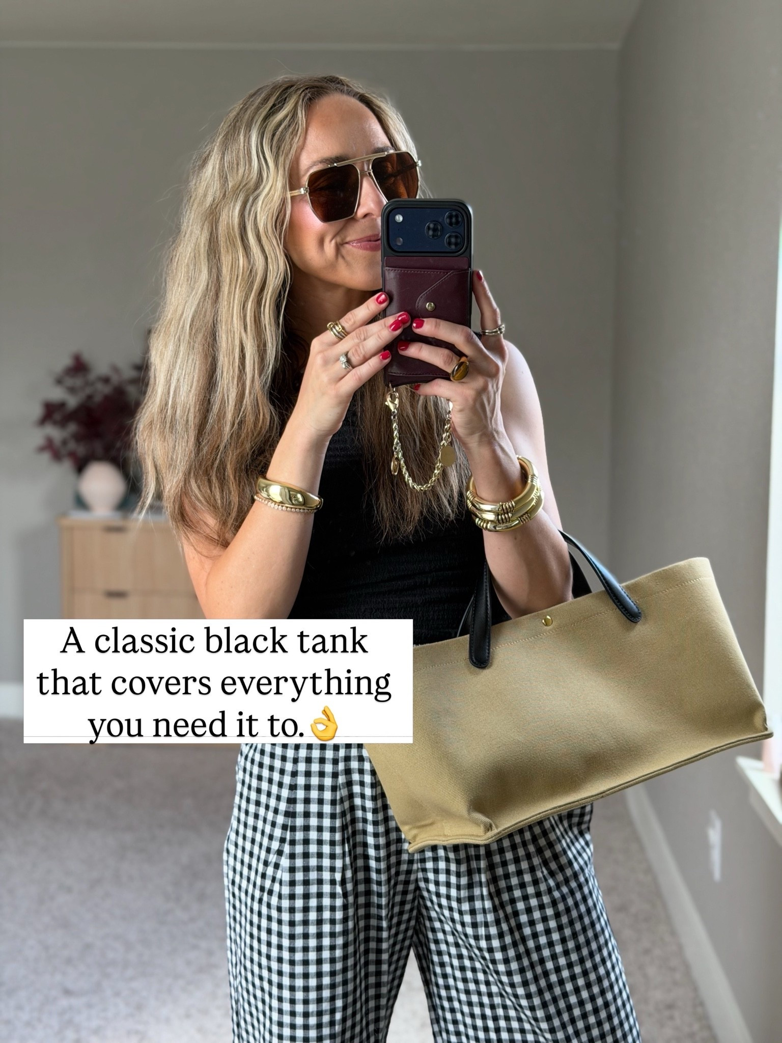 This black tank is a closet staple! 

I am a size small top and 2 or 26 bottoms!

#LTKootd #LTKgrwm #LTKmomlife