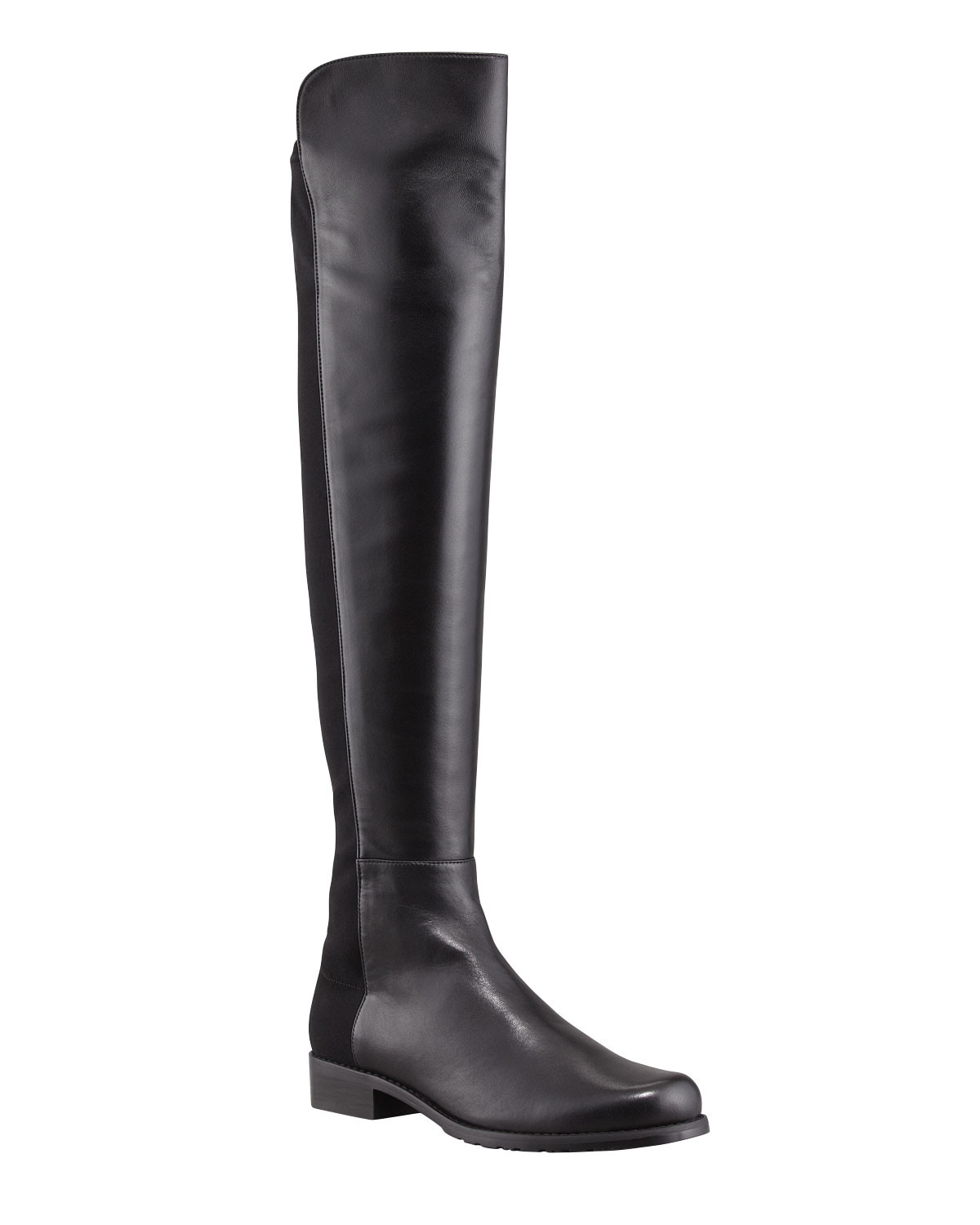 50/50 Napa Stretch Over-the-Knee Boot, Black | Bergdorf Goodman