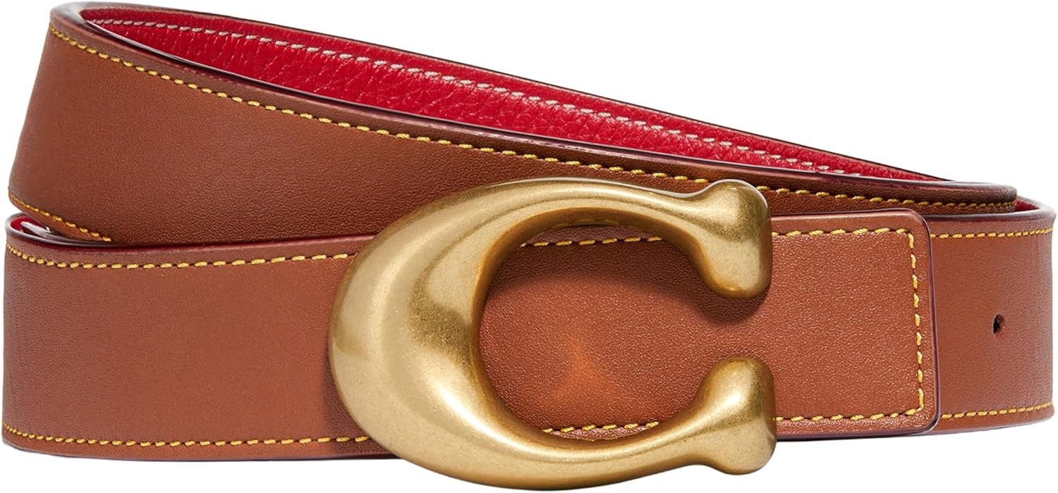 Coach Women’s 32mm Sculpted C Reversible Belt | Amazon (US)