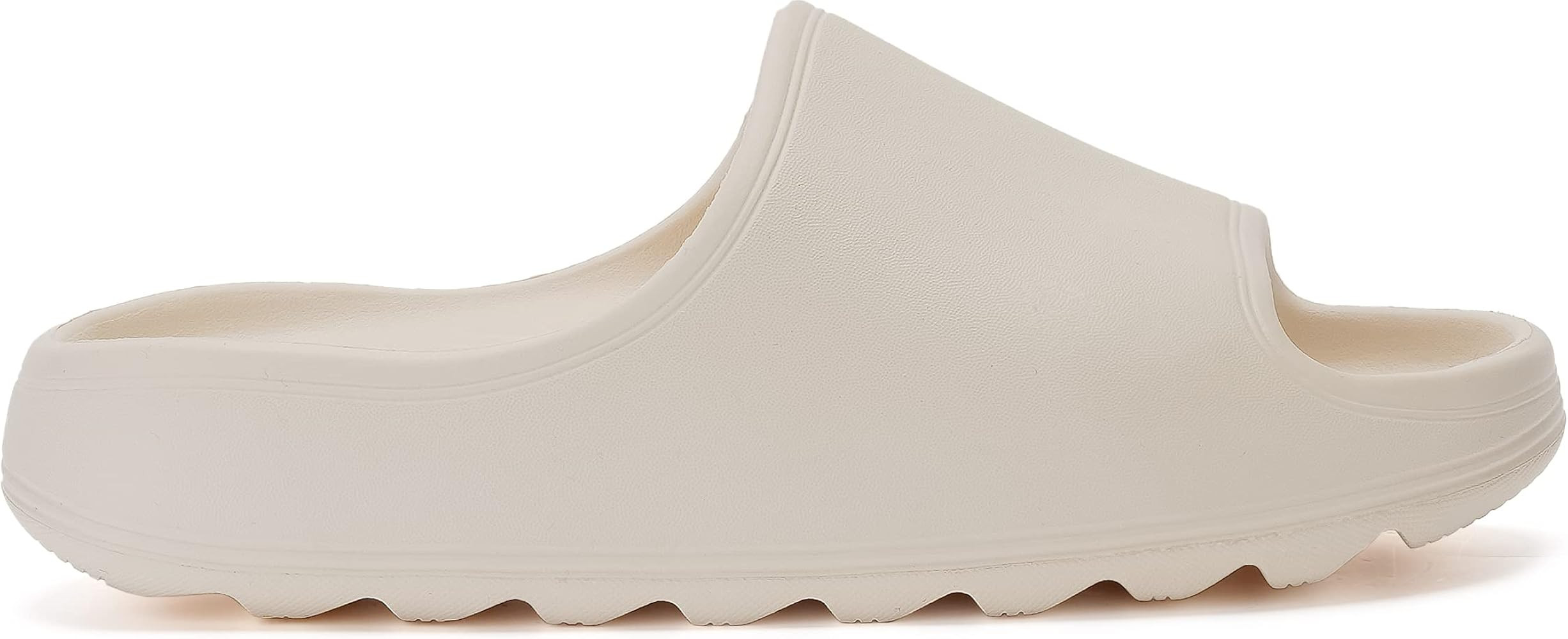 WHITIN Women's Pillow Slippers | Ultra Cushion Cloud Slides | Open Toe Comfy Sandals | Thick Sole | Amazon (US)