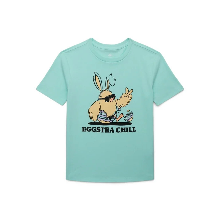 Way to Celebrate Boys Easter Graphic T-Shirt, Sizes 4-18 & Husky - Walmart.com | Walmart (US)