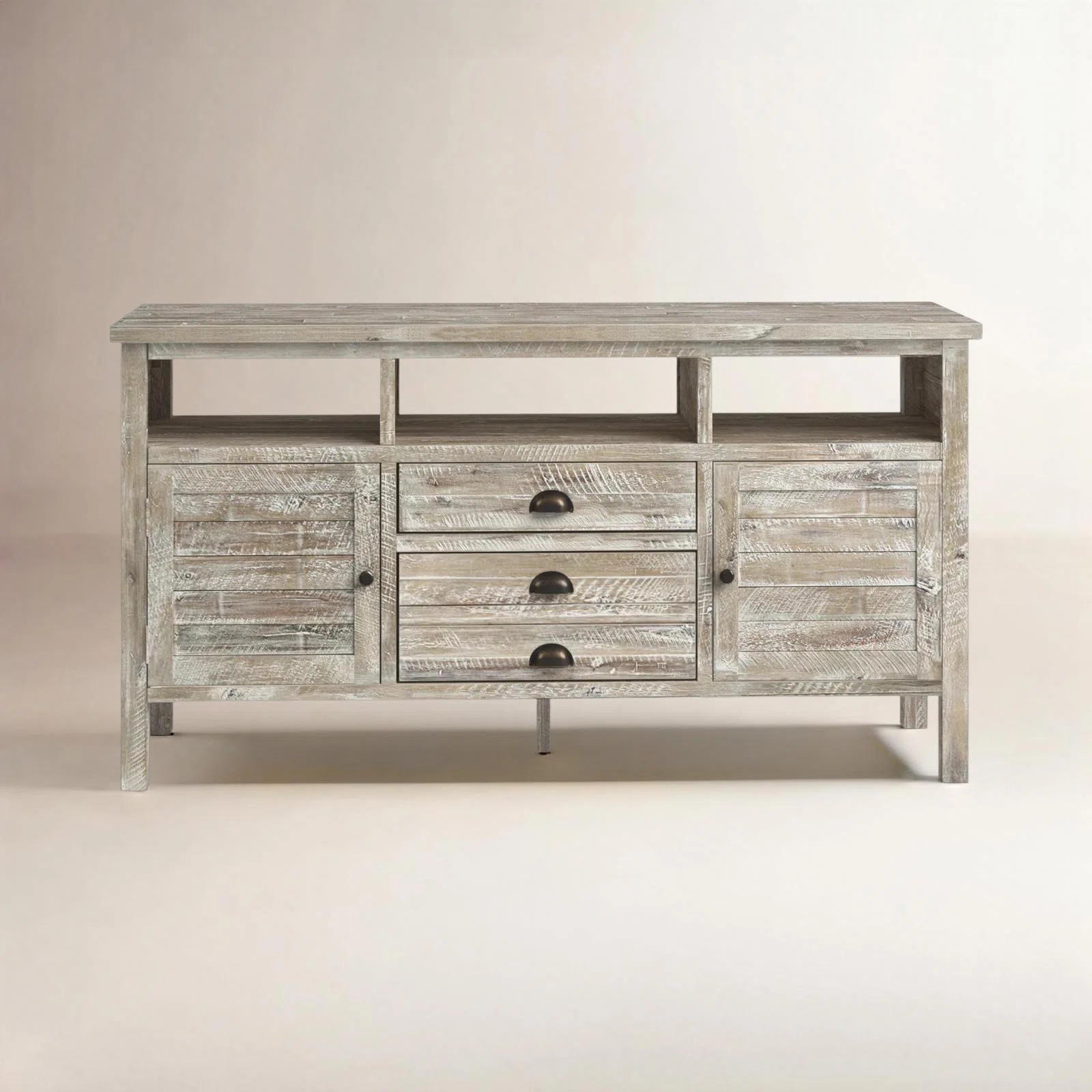 Birch Lane™ Castile Solid Wood TV Stand & Reviews | Birch Lane | Birch Lane