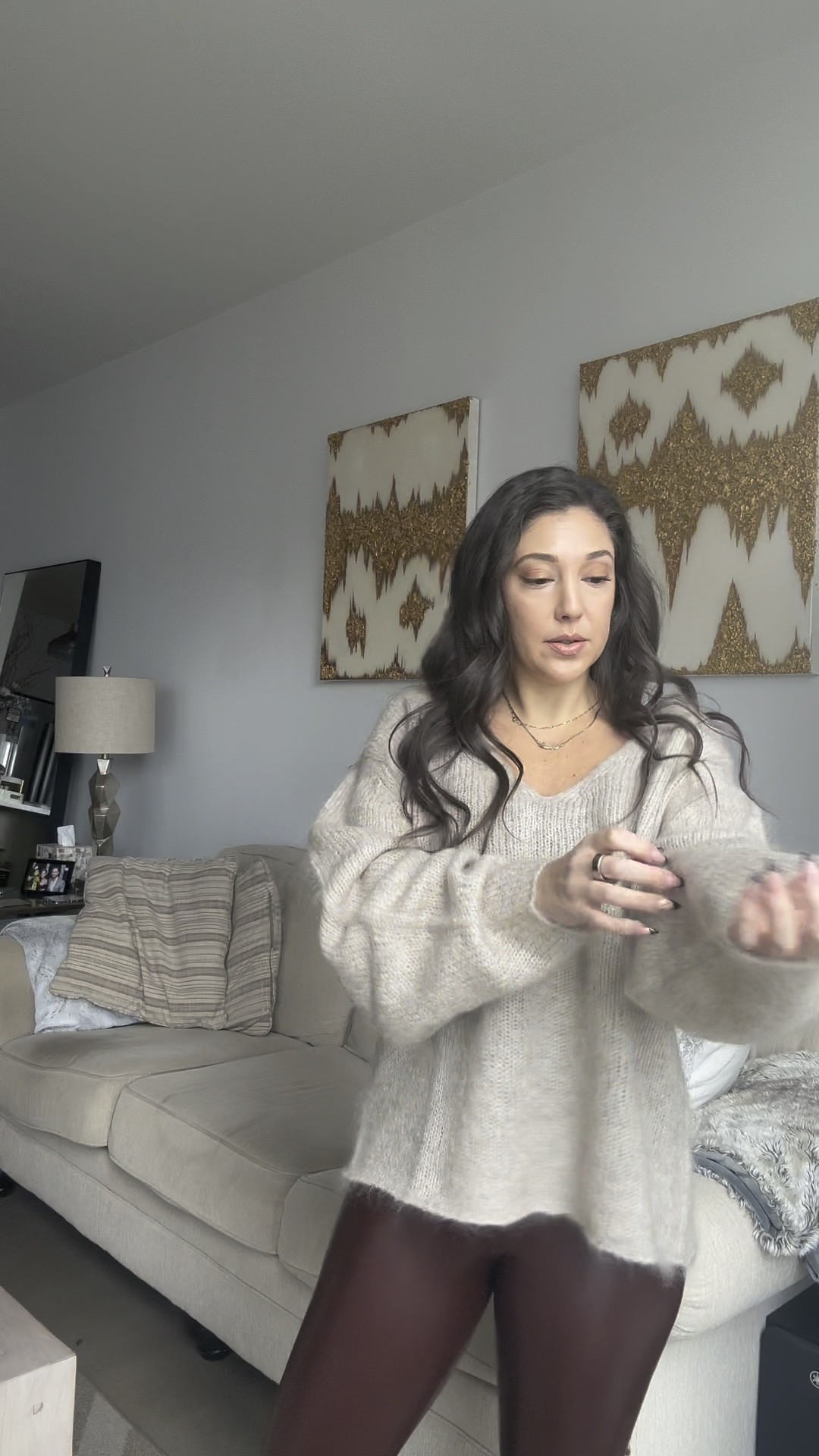 I wanted some new neutral sweaters and H&M really does the trick. I always look for wool, cashmere or mohair but some of their less expensive acrylic blends are so cozy! 

#LTKVideo #LTKHoliday #LTKSeasonal