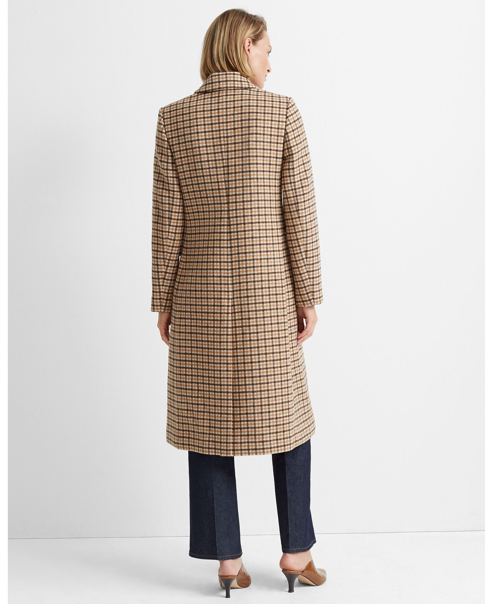Jemma Plaid Coat | Club Monaco (CA)