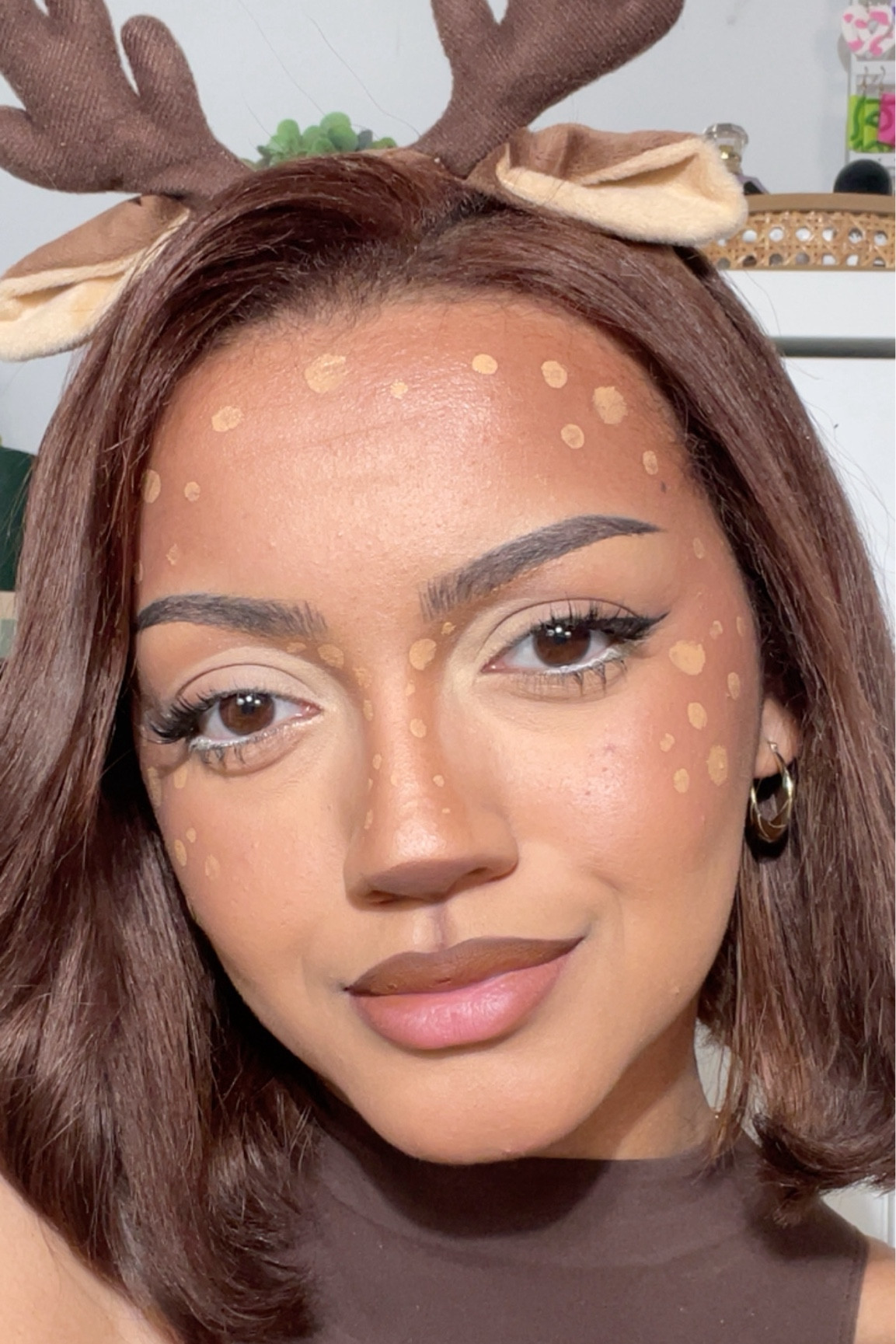 super easy Halloween makeup idea: Bambi / deer 🦌

#LTKbeauty