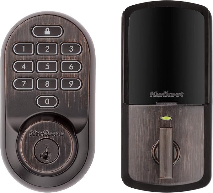 Kwikset 99380-002 Halo Wi-Fi Smart Lock Keyless Entry Electronic Keypad Deadbolt Featuring SmartK... | Amazon (US)