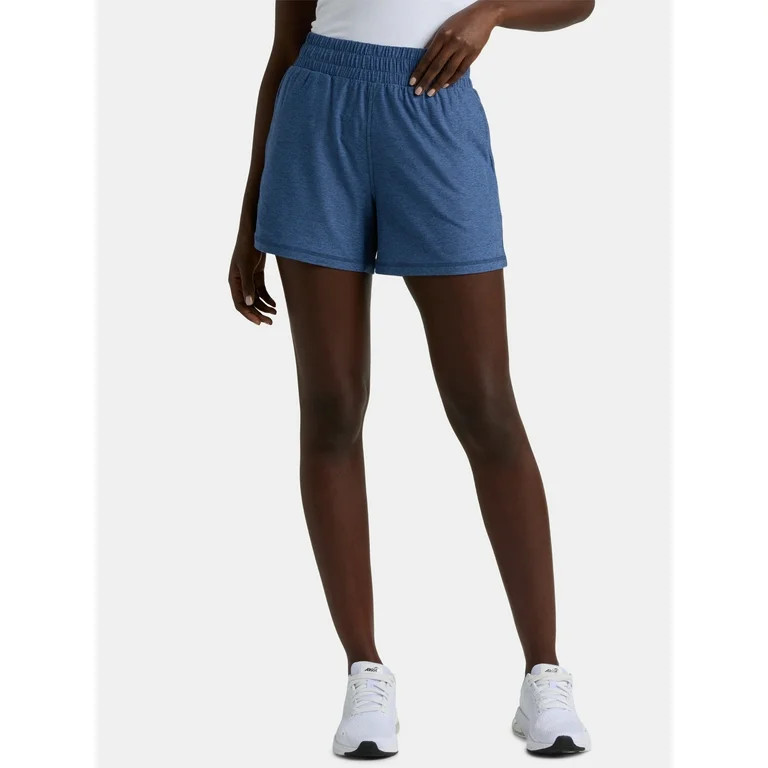 Athletic Works Women's and Women's Plus ButterCore Performance Shorts, Sizes XS-4X | Walmart (US)