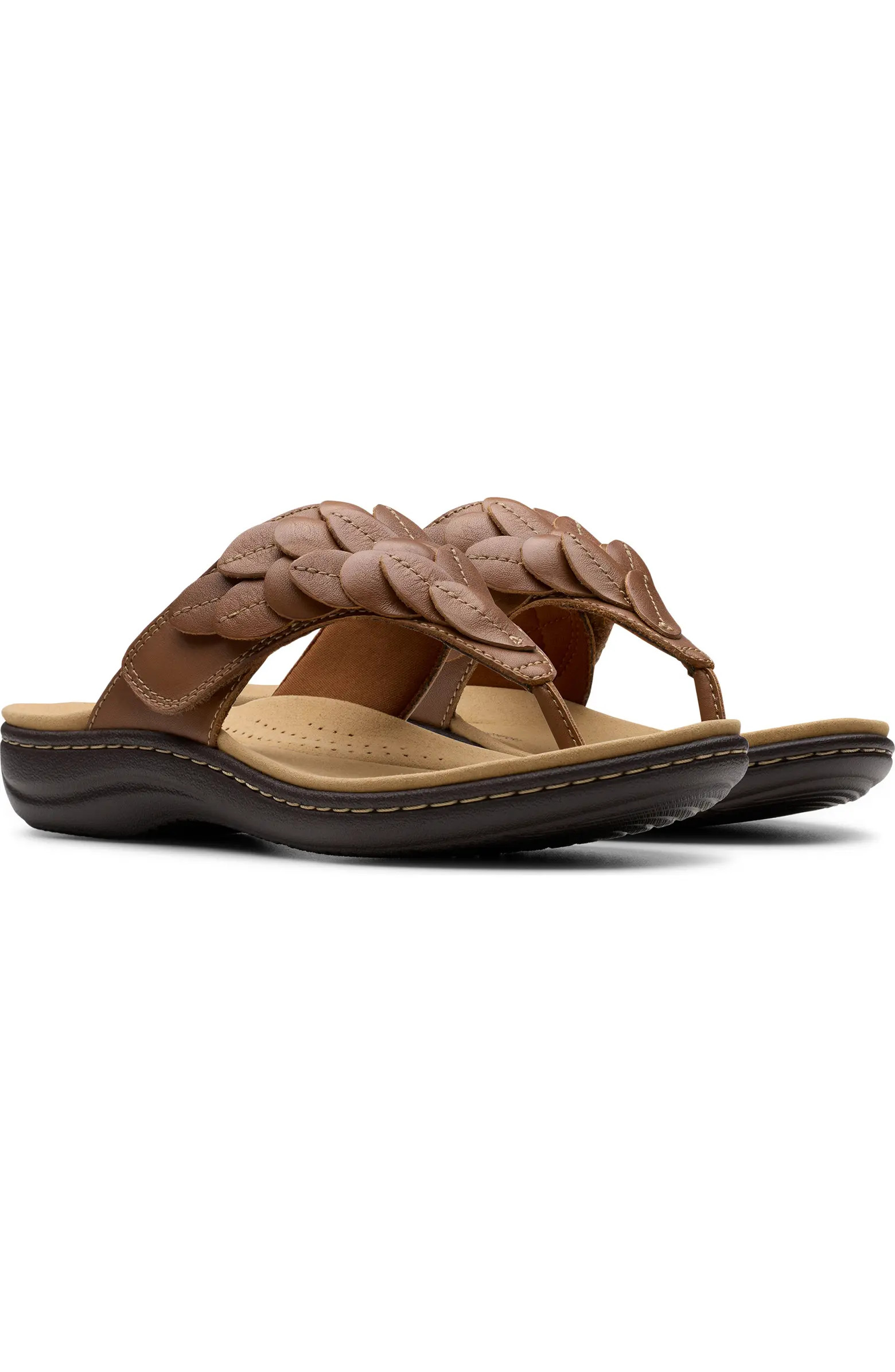 Clarks® Laurieann Palm Sandal (Women) | Nordstromrack | Nordstrom Rack