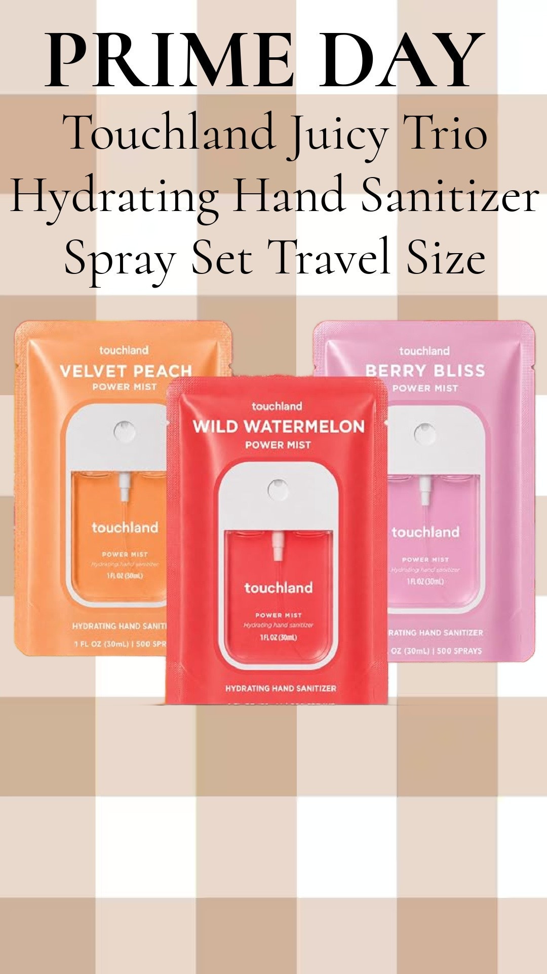 Touchland on sale!

Amazon Prime Day deals, Amazon Prime Day finds, Amazon Prime Day must haves, Amazon Prime Day fashion, Amazon Prime Day beauty, Amazon fall fashion, Amazon fall finds, Amazon fashion finds, Amazon beauty finds, Amazon must haves, Amazon best sellers, Amazon fall outfits, fall fashion finds, fall outfit ideas, fall wardrobe essentials, Amazon beauty must haves, Prime Day beauty deals, Prime Day fashion deals, Amazon deals worth buying, Prime Day shopping guide