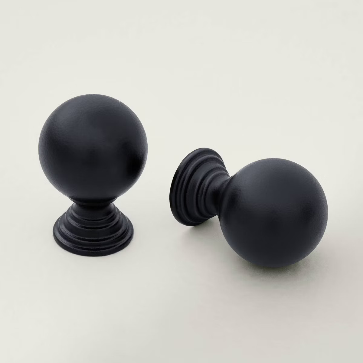 Traditional Cabinet Knobs Matte Black (Set of 2) - Hearth & Hand™ with Magnolia | Target