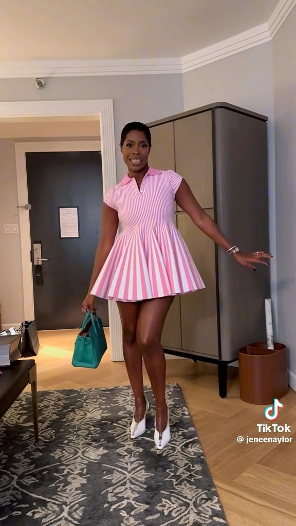 Time to get into these NYFW looks!!! This Loewe striped polo dress is really one of a kind! 

#LTKitbag #LTKSeasonal #LTKstyletip