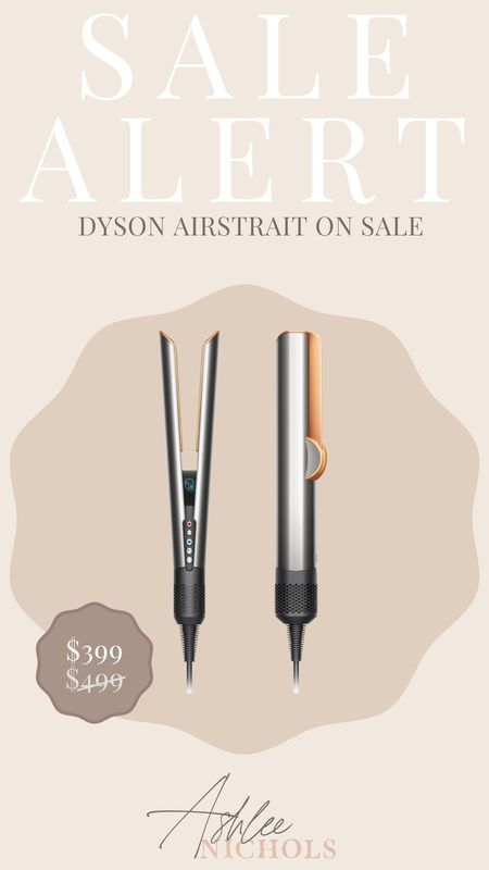 Dyson airstrait on sale! 

Dyson, dyson hair styling tools, hair tools, hair favorites, on sale 

#LTKfindsunder100 #LTKfindsunder50 #LTKsalealert