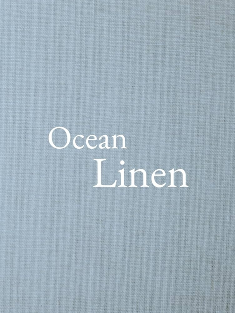 Ocean Linen: A Decorative Book with Faux Linen Cover – Coastal Style for Coffee Tables and Shel... | Amazon (US)