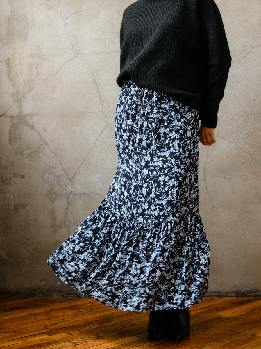 Catherine Maxi Flounce Skirt | ABLE Clothing
