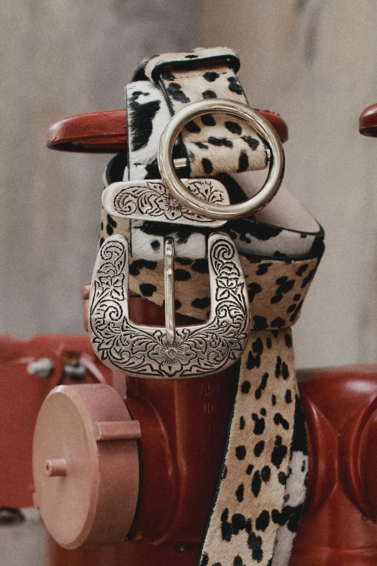 Streets Ahead Italian Leather Western Belt | Anthropologie (US)