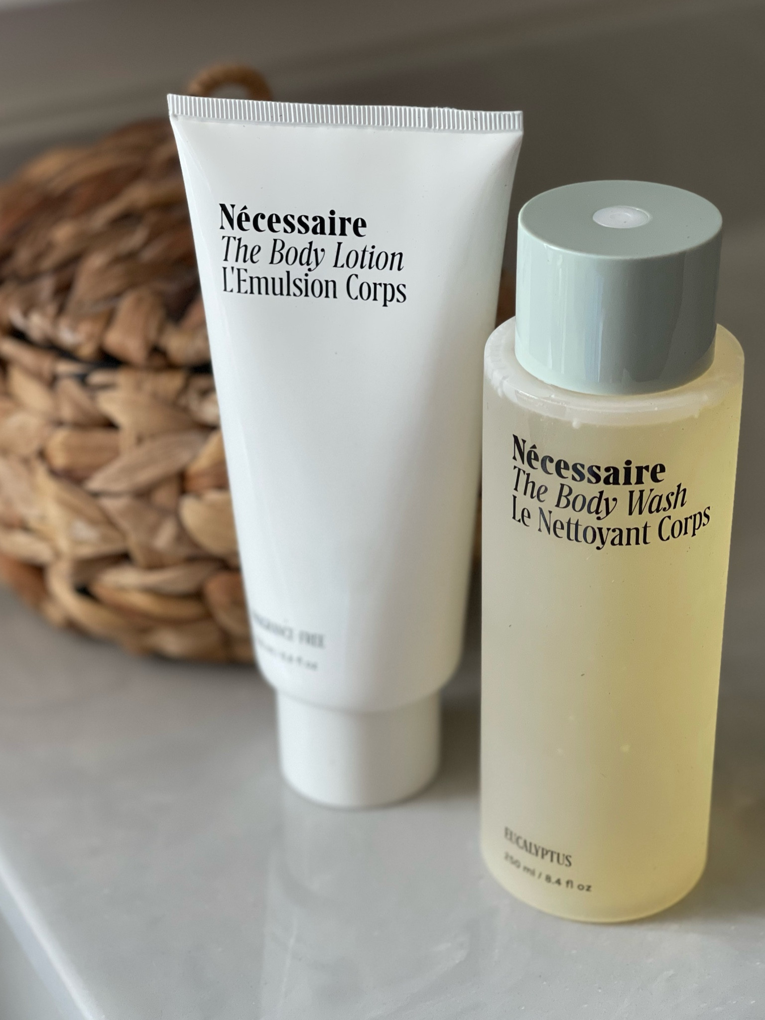 A body wash scented in Eucalytpus that smells like a spa! And a rich body lotion that absorbs perfectly and is a rich texture. No SLS / SLES. No Silicones. No Phthalates. No Parabens. No PEGs. 

#LTKSeasonal #LTKBeauty #LTKFindsUnder50