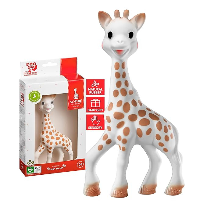 Sophie la girafe, Fresh Touch | Handcrafted for 60 Years in France | Natural Rubber | Designed fo... | Amazon (US)