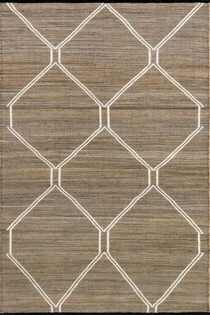 Natural Mustang Handwoven Jute  8' x 10' Area Rug | Rugs USA