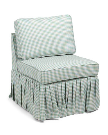 25x35 Accent Chair With Ruffle Bottom | TJ Maxx