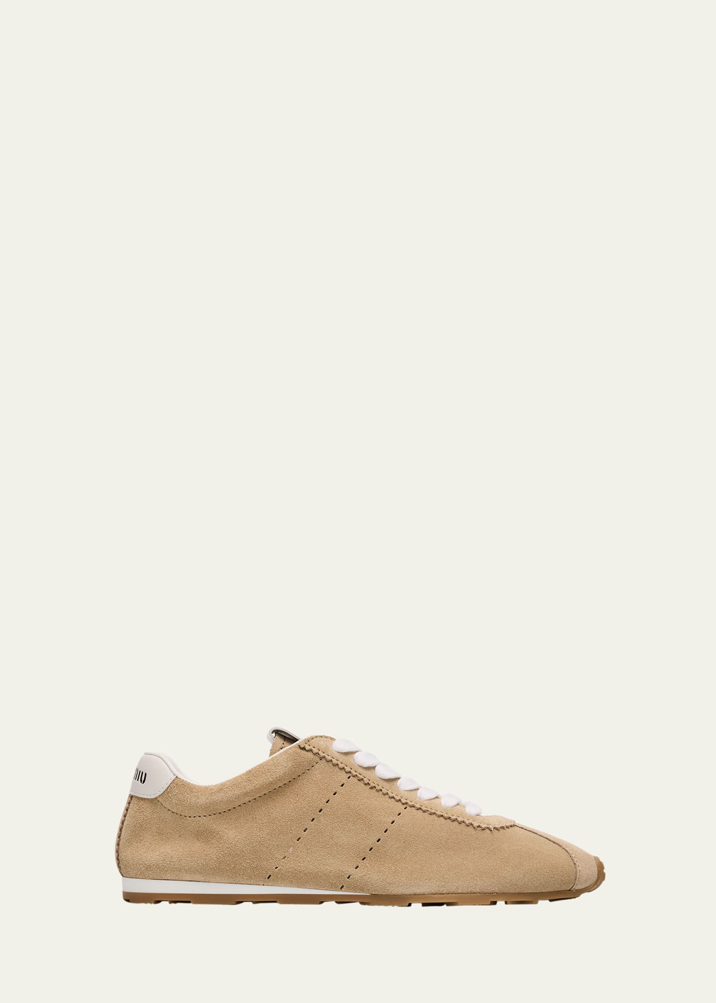 Miu Miu Suede Bicolor Retro Trainer Sneakers | Bergdorf Goodman