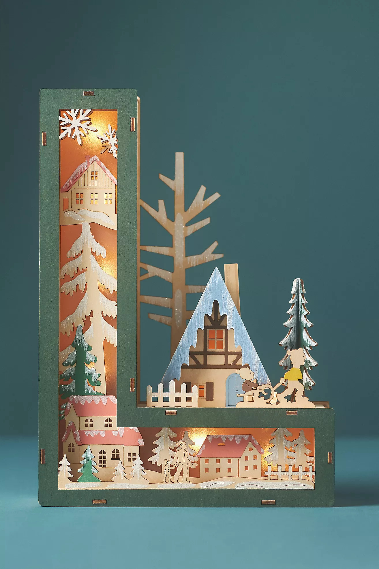 Wonderland Scene Monogram | Anthropologie (US)