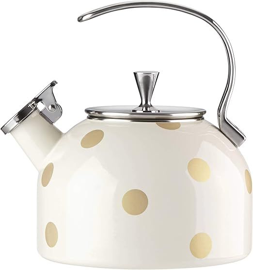 KATE SPADE 875284 Deco Kettle, 3.65 LB, Gold Dot | Amazon (US)