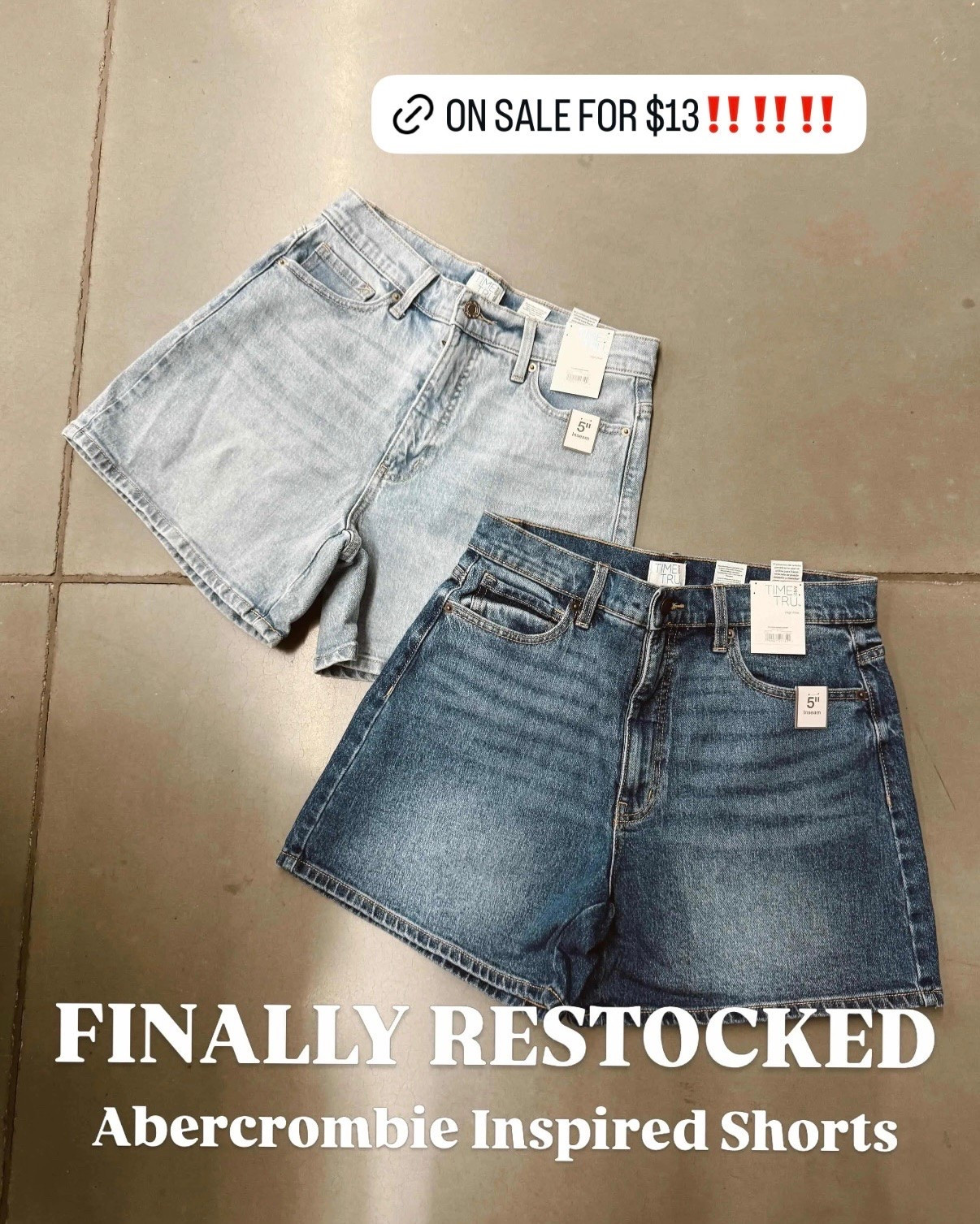 ✨SCROLL TO SHOP✨

Viral Abercrombie Inspired Dad shorts are SOOOOOOO good && ON SALE FOR $13!!!! Hurry before they sell out! 

Wearing my tts 

5’5” | 120ish lbs | size 4

#LTKdayinmylife #LTKgrwm #LTKmomlife