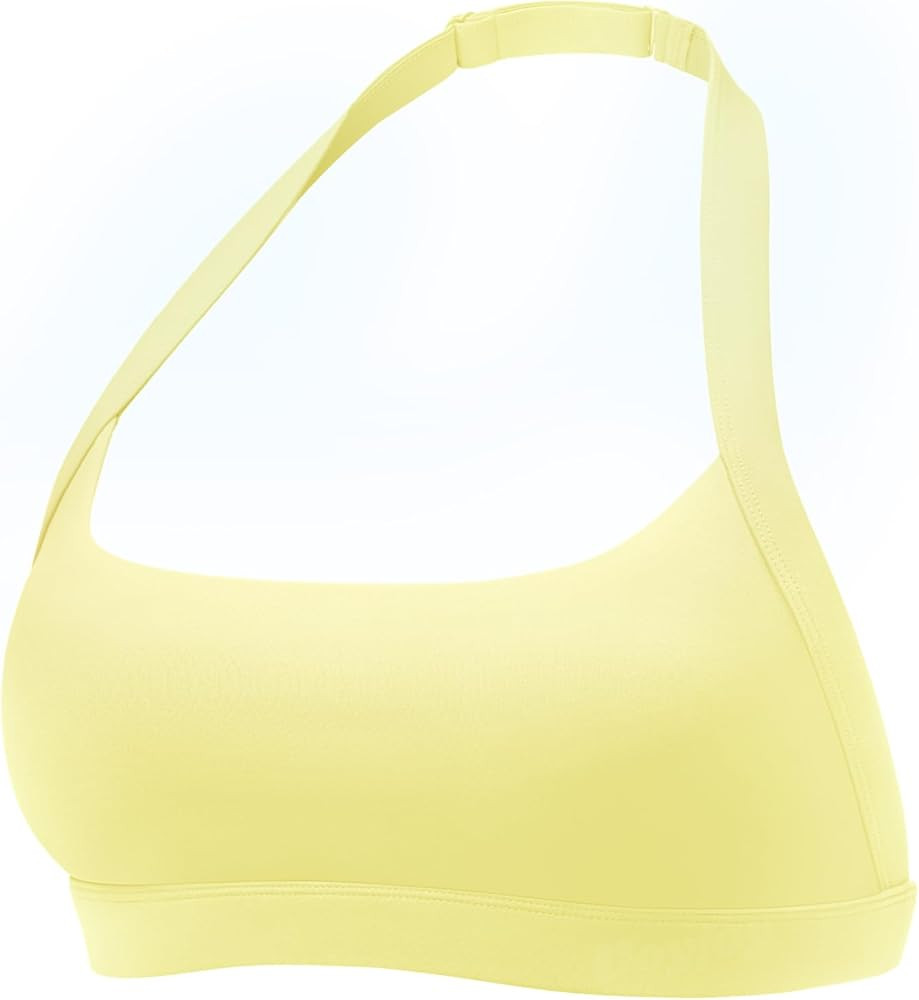 VOYJOY Sports Bras for Women Basic Wireless Bra Crop Workout Yoga Bra Sexy Tank Top | Amazon (US)