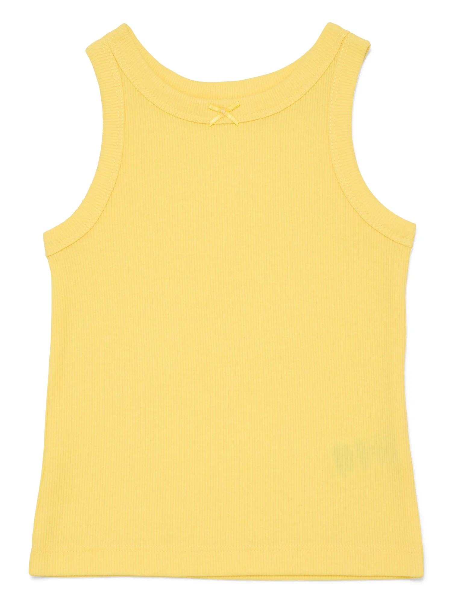 Wonder Nation Toddler Girls Ribbed Tank Top, Sizes 18M-5T - Walmart.com | Walmart (US)