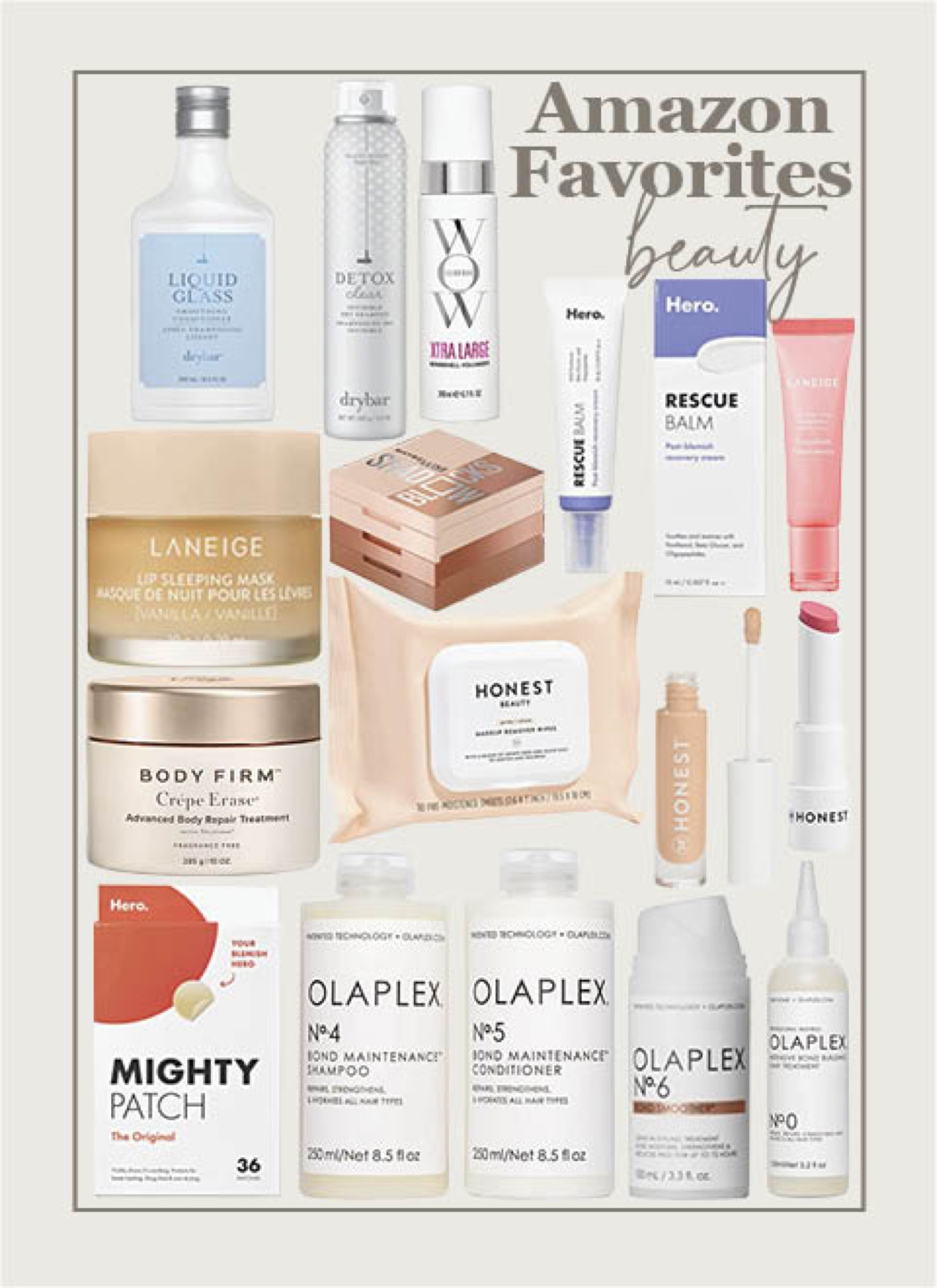 Amazon favorites // Beauty // Skincare // Makeup // Hair // Amazon essentials // Amazon finds // Amazon must haves // Bestsellers 

#LTKbeauty #LTKstyletip #LTKSeasonal