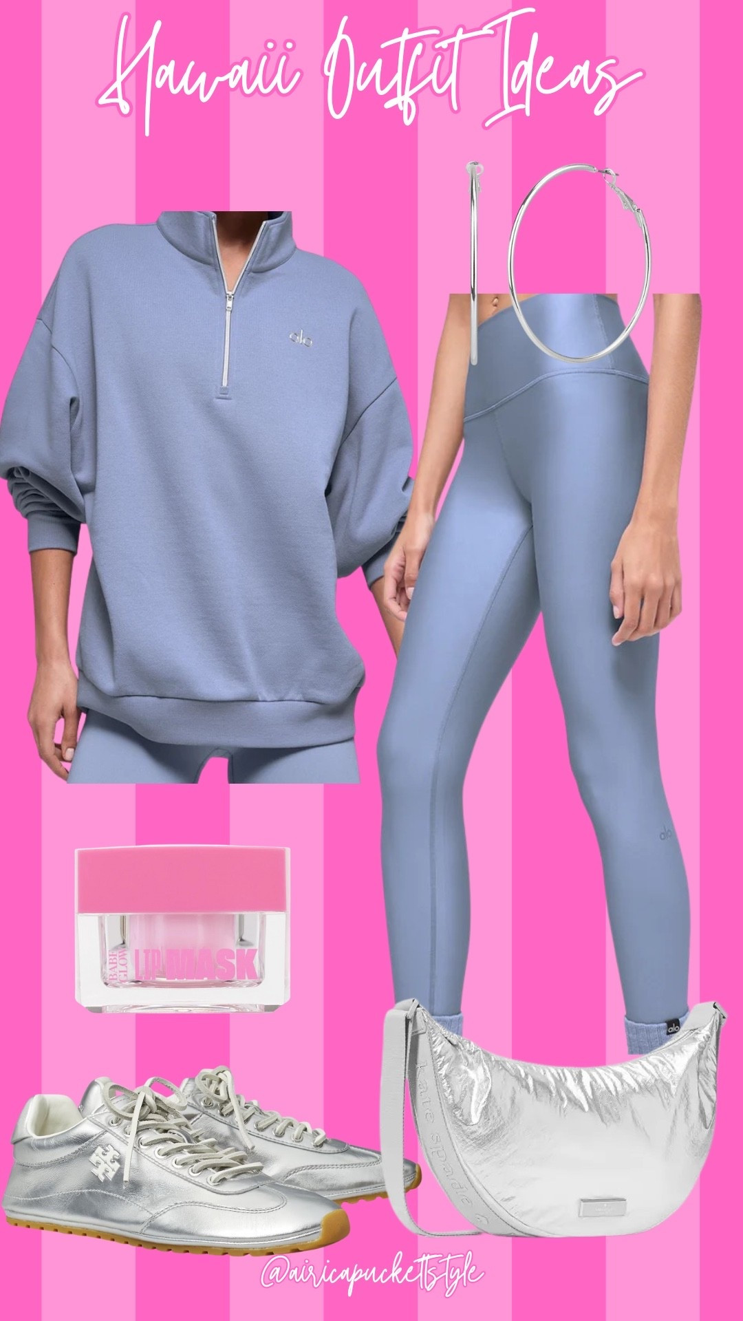 Hawaii travel outfit idea 