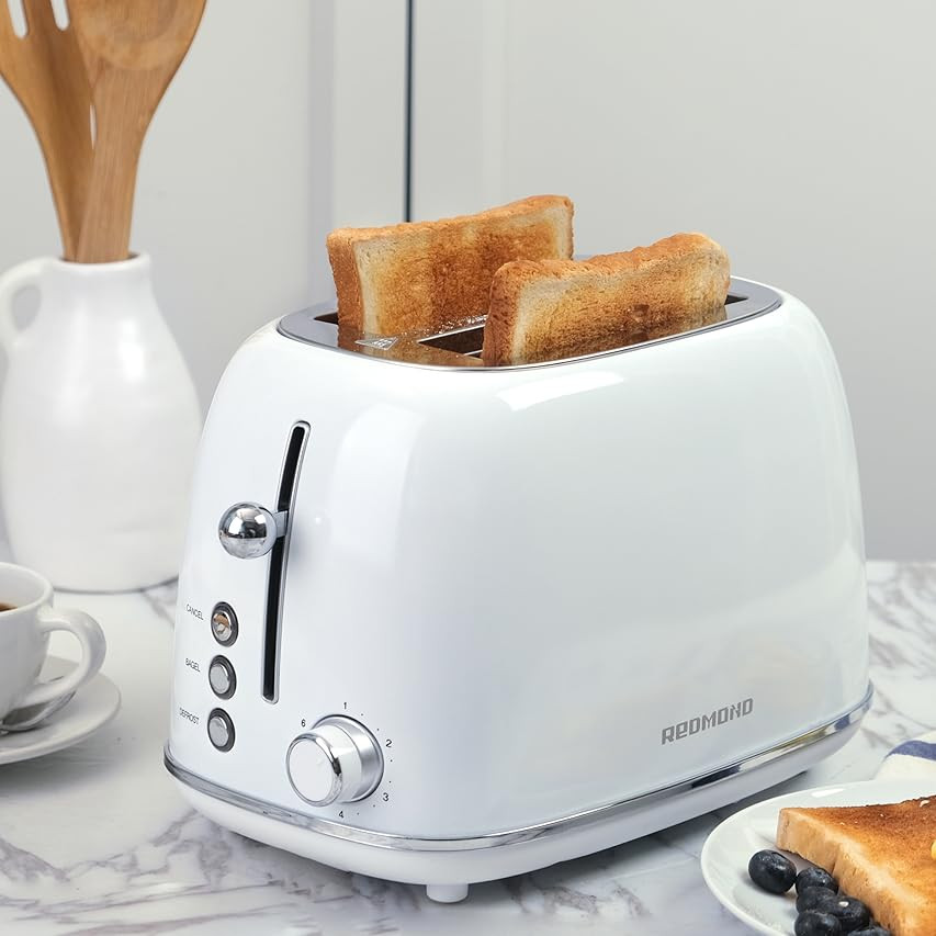 Amazon Basics 2-Slot Toaster, White | Amazon (US)