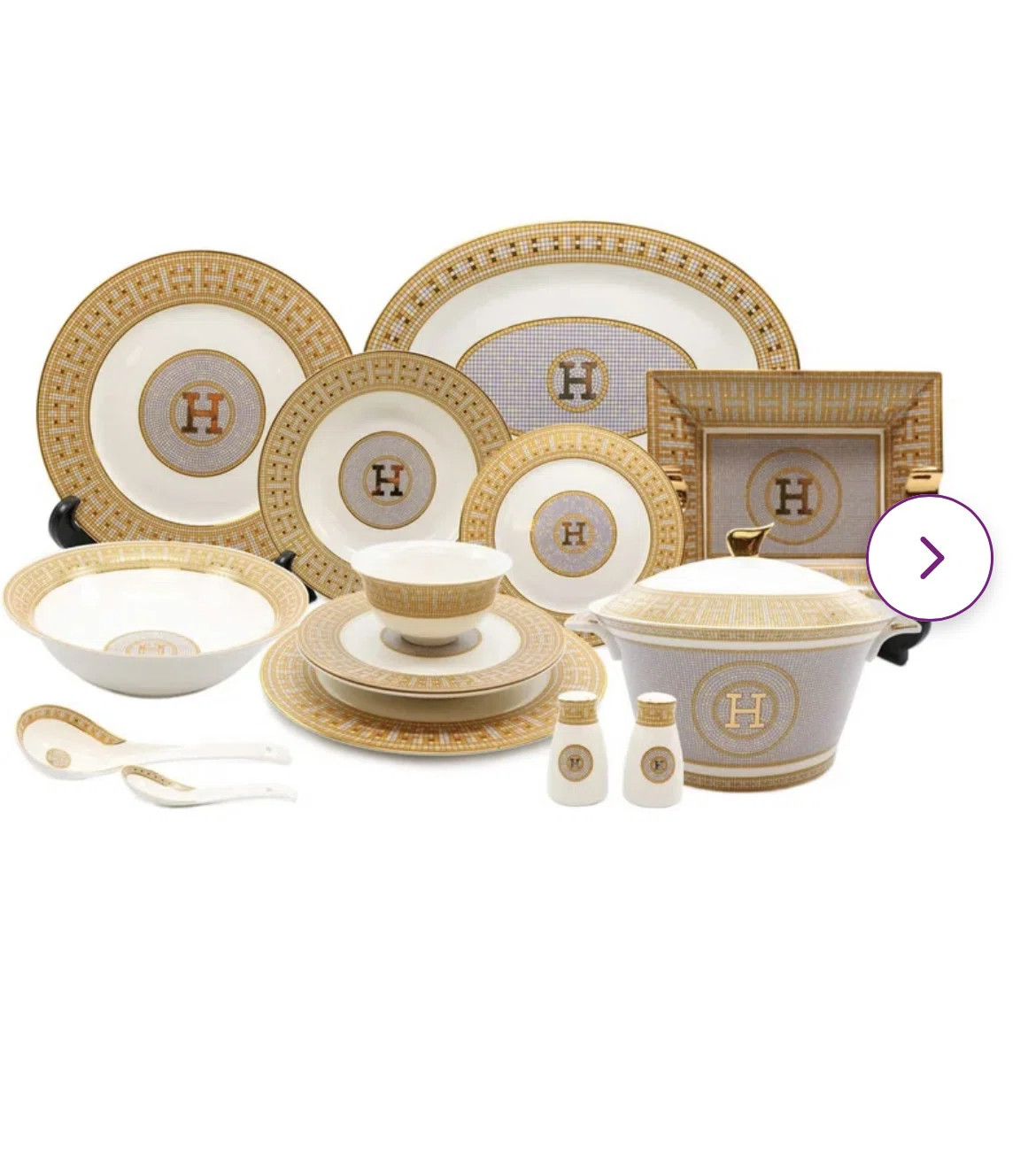 Mokane 44 Piece Bone China Dinnerware Set - Service for 6 | Wayfair North America