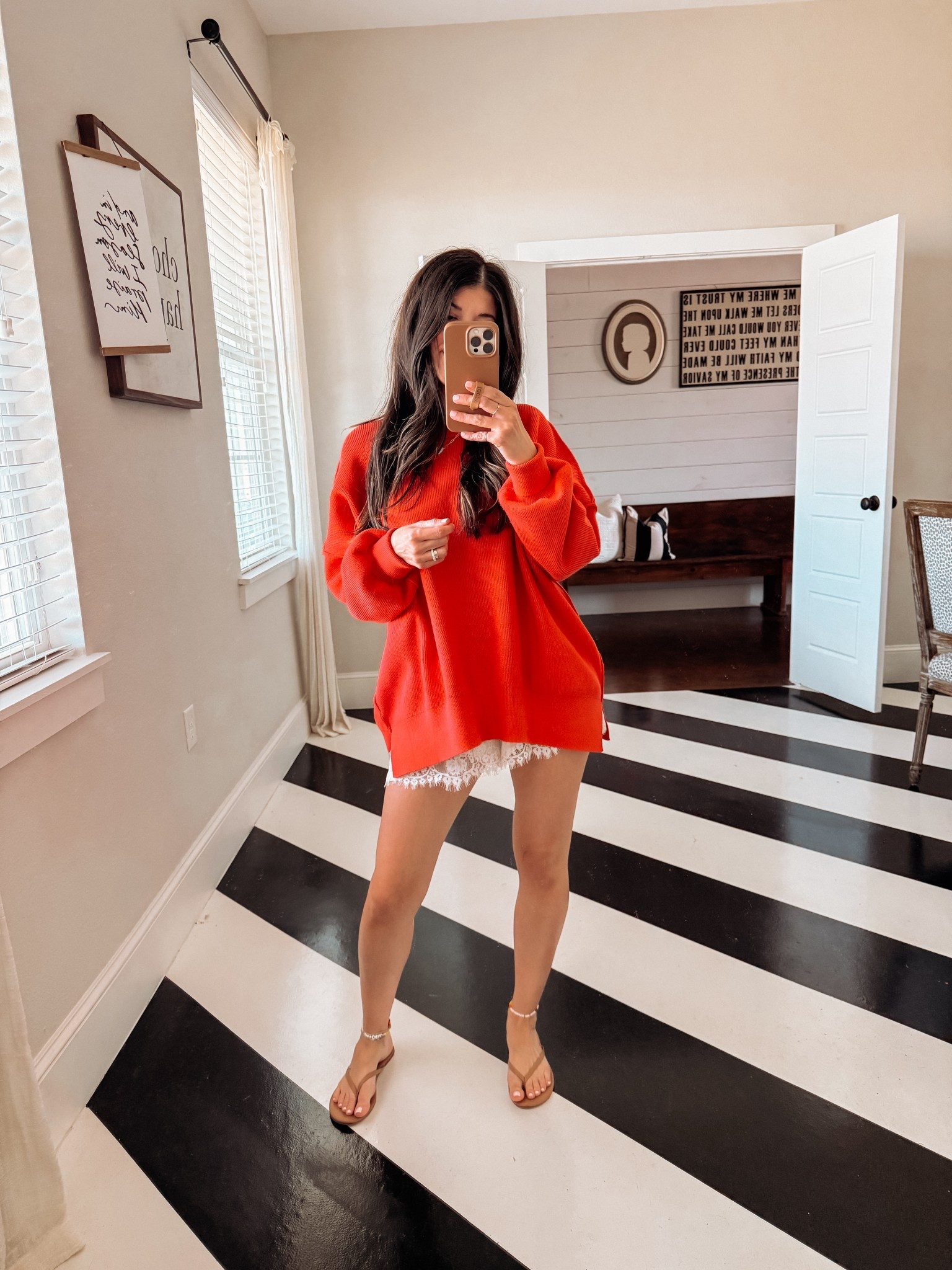 Sweater: M
Lace shorts: S

mom outfit / easy outfits / travel outfit / comfy outfit / casual outfit / everyday outfit / cute outfit / school drop off / work wear / work from home / teacher outfit / ootd / fall outfit / cozy outfit / lace shorts

#LTKPetite #LTKStyleTip #LTKFindsUnder50