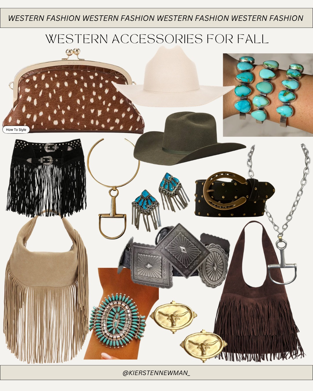Western cowgirl accessories - horse bit necklace - turquoise jewelry - gift ideas for her - gift guide - NFR

#LTKgrwm #LTKootd
