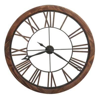 Howard Miller® Thatcher Wall Clock in Wood | Bed Bath & Beyond