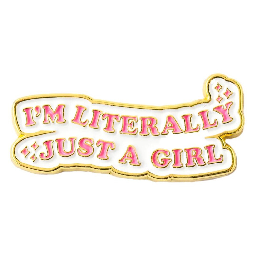 I\u2019m Literally Just a Girl Needle Minder | Cute Pink Needlepoint Magnet | Funny Needle Minder... | Etsy (Global)