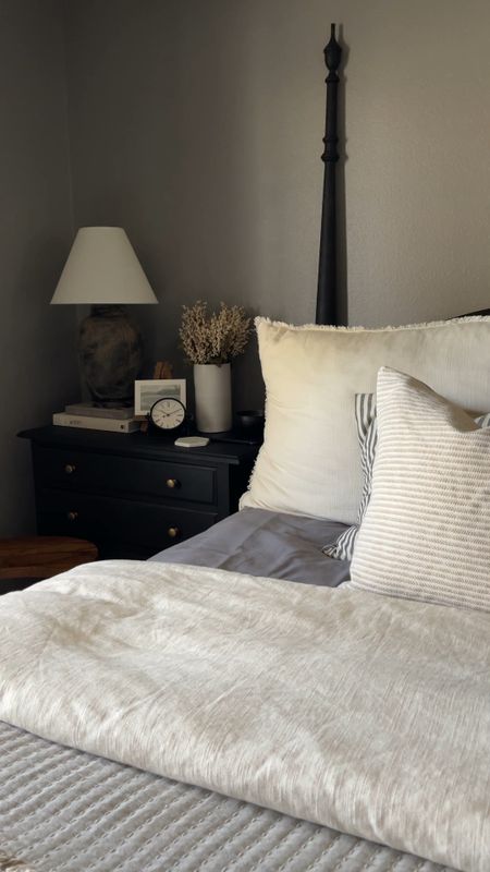 Still love my Target bedding! It's the color Natural and I used the King Euro Pillows instead of the shams - neutral bedroom decor, neutral bedding, affordable bedding

#LTKstyletip #LTKhome #LTKsalealert